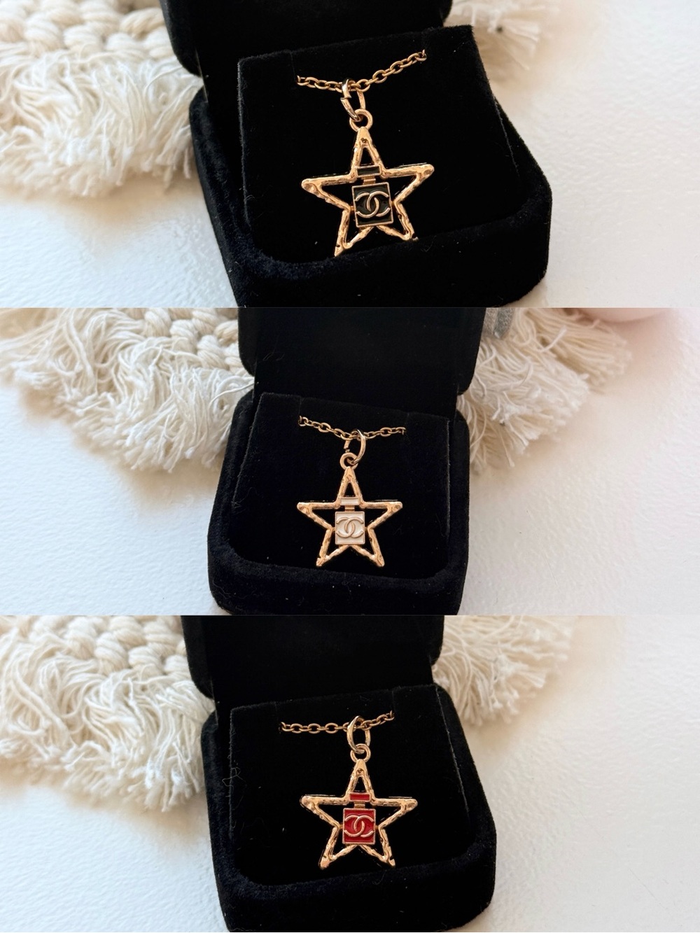 ✨ Vintage ONLY 1! CHANEL Star Upcycled Necklace: BOGO Sale! ✨